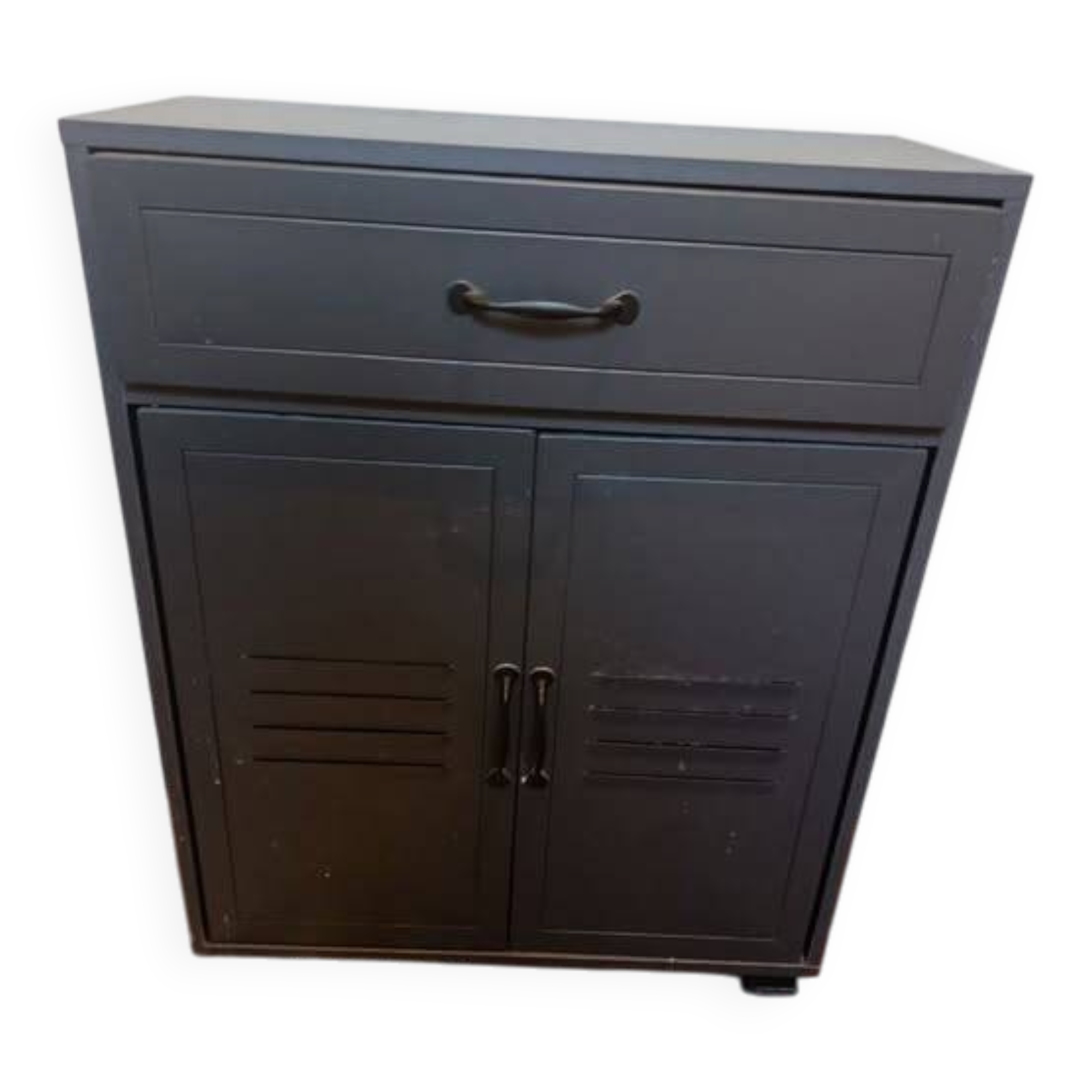 Small industrial-style storage unit