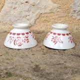 Set of 2 Sarreguemines bowls model 7