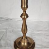 Candlestick candle holder on bronze base