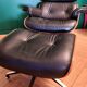 Fauteuil cuir design type années 50