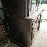 Large 2-body oak sideboard from the Regency period