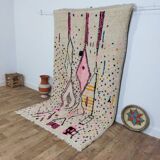 Handmade Moroccan Berber rug 253 X 143 CM