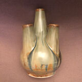 Soliflore vase with 5 stems in flamed sandstone numbered Denbac (?)