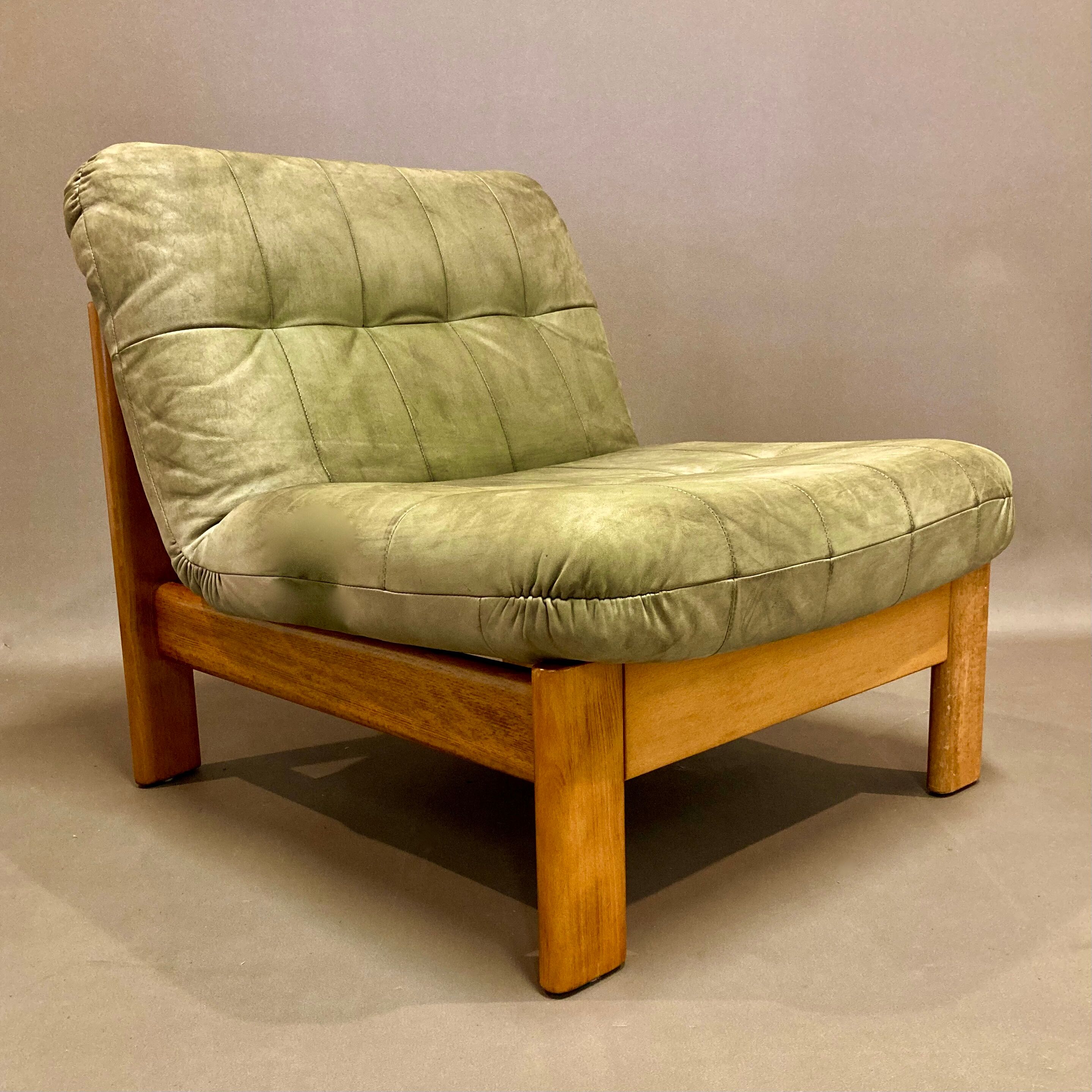 Leather armchair 1960