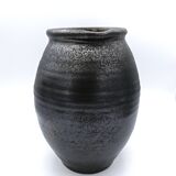 Stoneware pitcher signed Marc Drillon, Saint-Amand-en-Puisaye