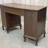 English walnut desk from the 1950s