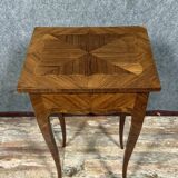 Louis XV style work table in marquetry circa 1900
