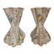 Pair of vintage earthenware vases