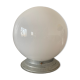 Ceiling lamp, art deco opaline globe