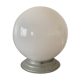Ceiling lamp, art deco opaline globe