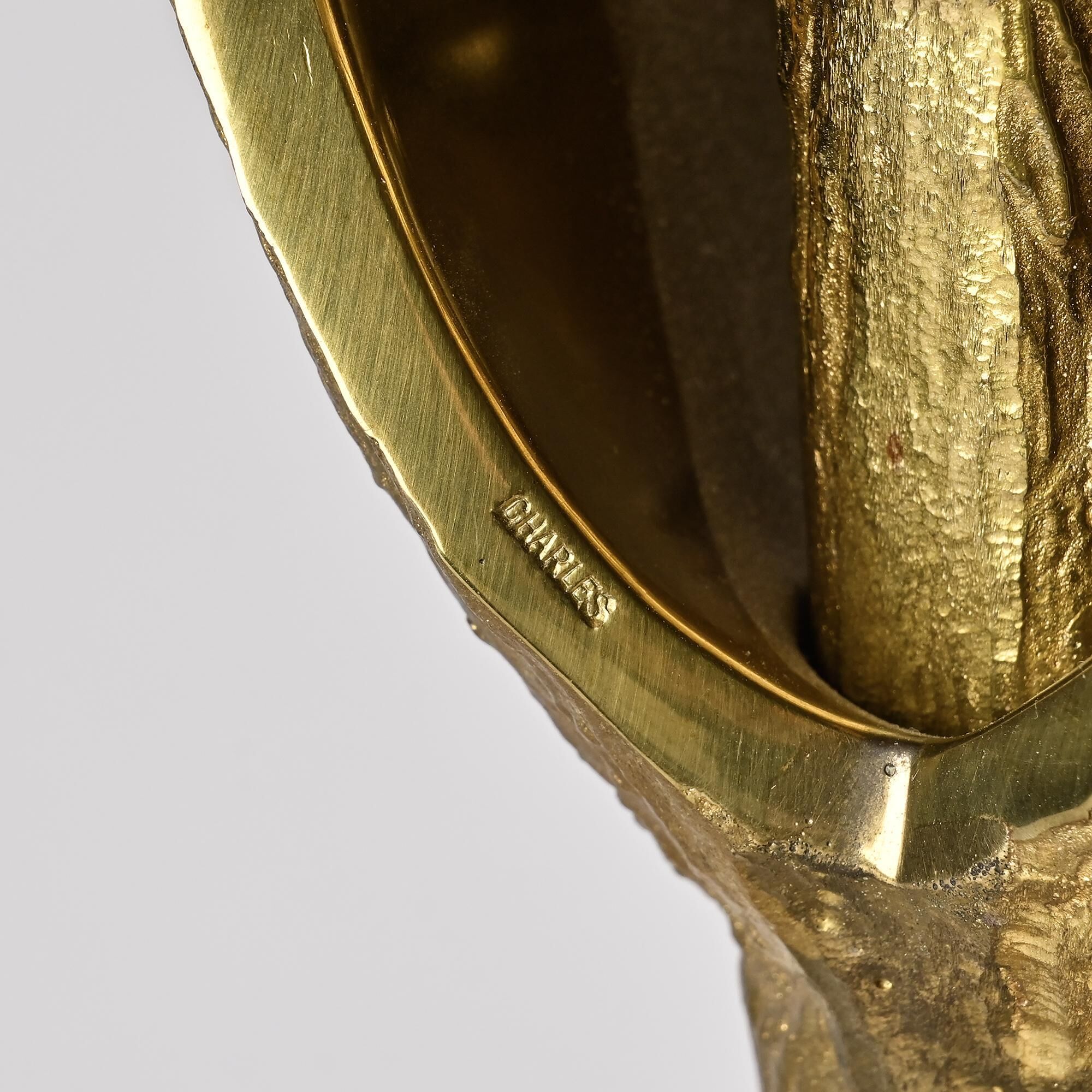 Table lamp Maison Charles, France, circa 1970.