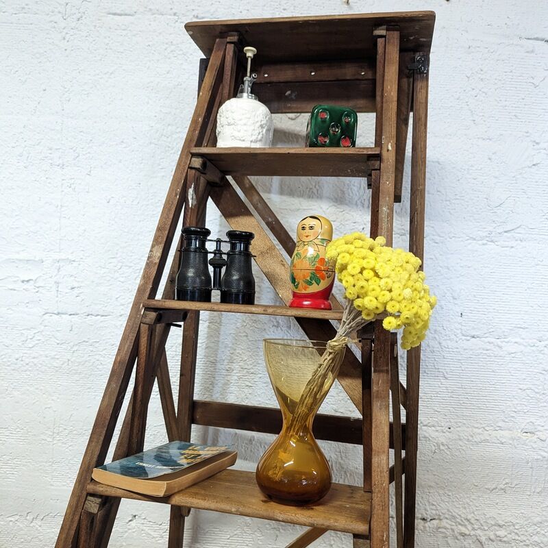 Old stepladder restored