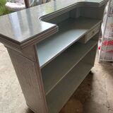 Vintage rattan bar