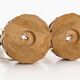 Oak table lamps by AB Stilarmatur Tranås, Sweden, 1960s, set of 2
