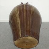 XXL jar or vase in late 19th century enamelled stoneware