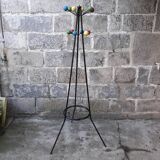 Vintage parrot coat rack