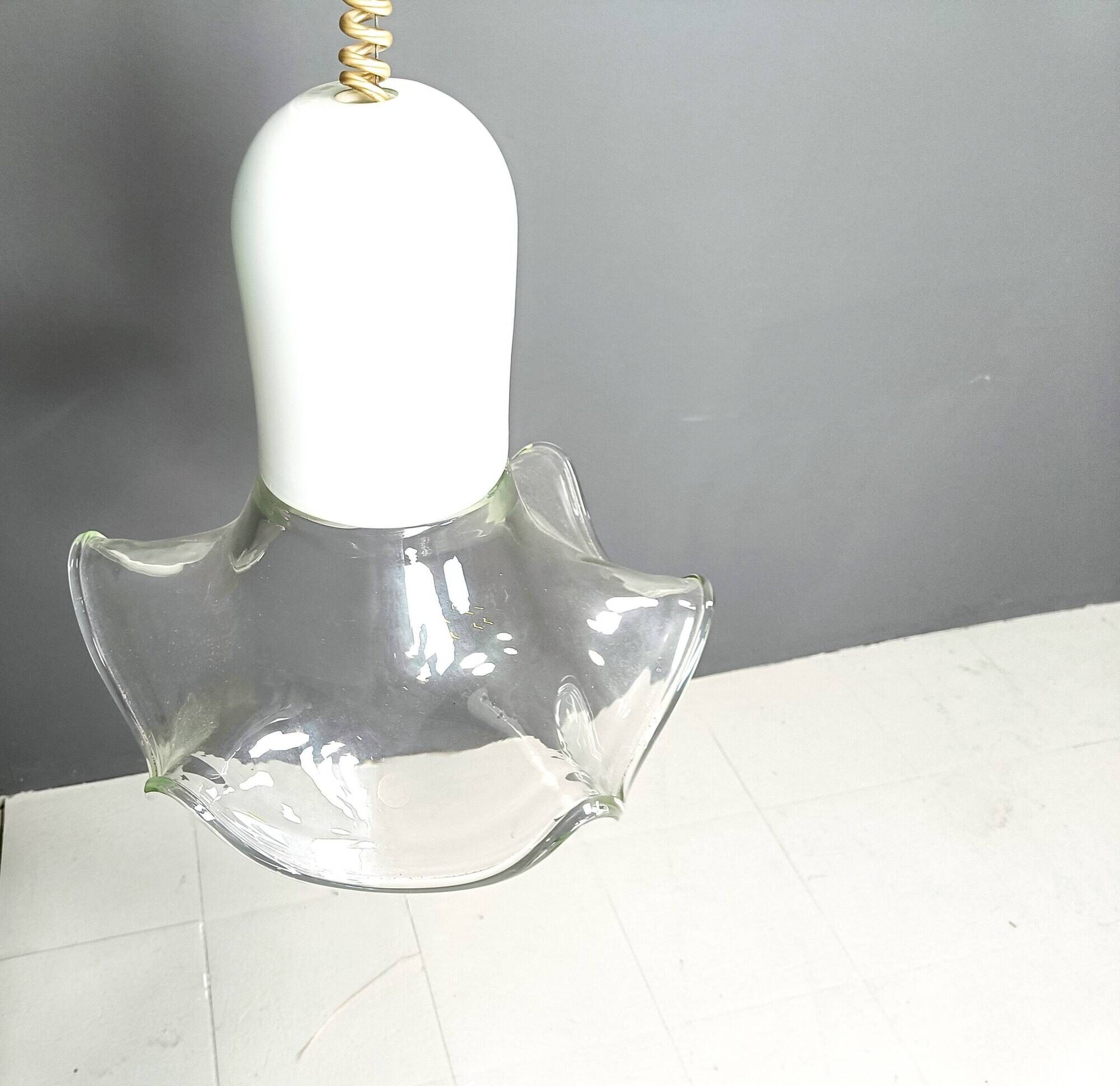Murano pendant light by Roberto Pamio & Renato Toso, 1970s for Leucos