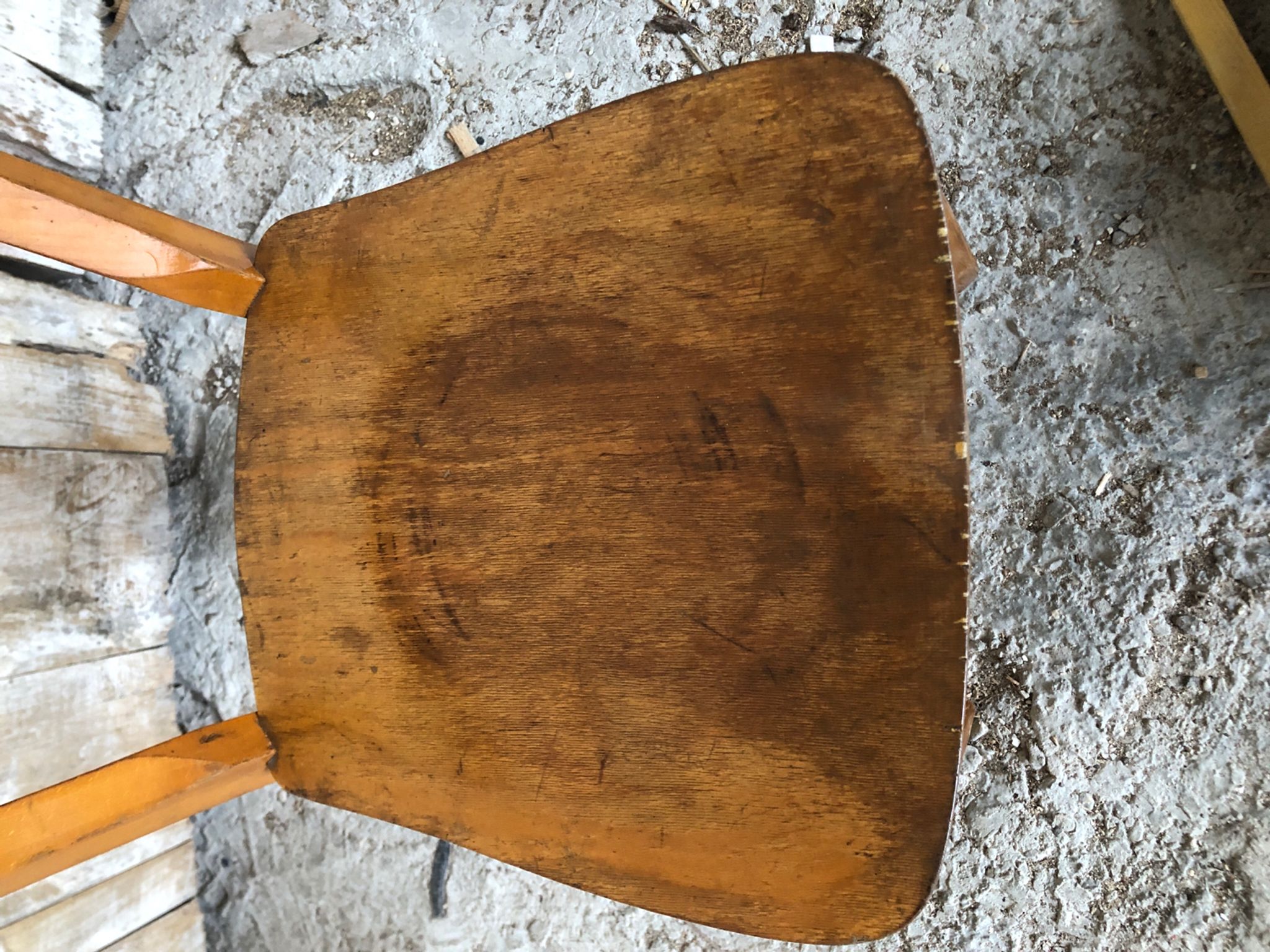 Pair of bistro chair luterma vintage wood