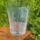 Set of 6 crystal glasses