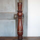 Pied de lampe bois, lampe à poser, lampe bois, lampe d'appoint, éclairage