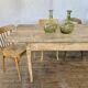 Table de ferme patine d'origine 278 cm