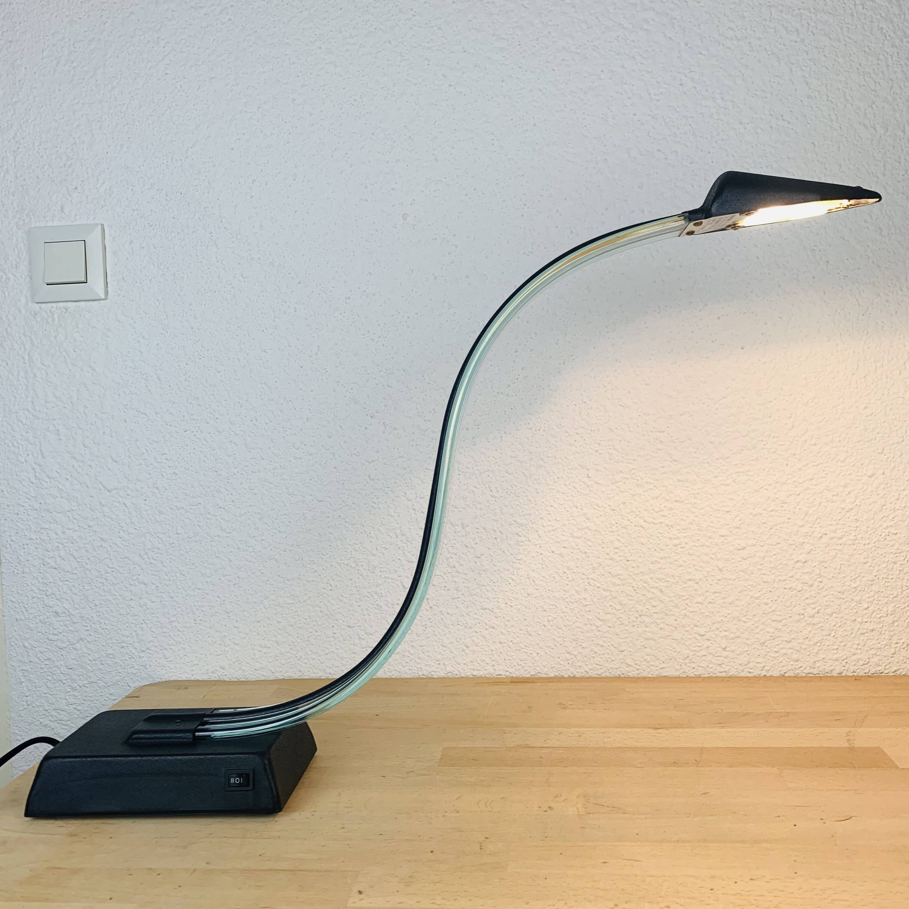 80s designer cobra lamp