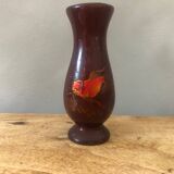 Lacquered wooden vase, Vietnam, 20th century.