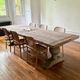 Monastery table in solid old oak – SUN 400 by 120 cm