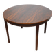Table de repas vintage extensible en palissandre, 1960