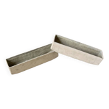Pair of Modernist Eternity Planters by Willy Guhl