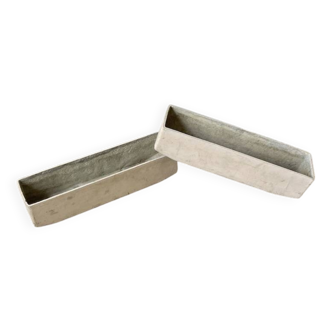 Pair of Modernist Eternity Planters by Willy Guhl