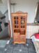Louis XV style rosewood marquetry display case