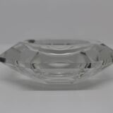 Val St Lambert octagonal crystal ashtray
