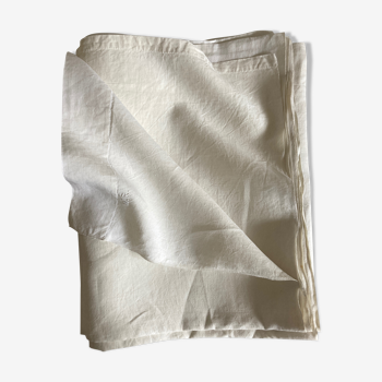 Linen thread chateau cloth width 260cm reserve linen