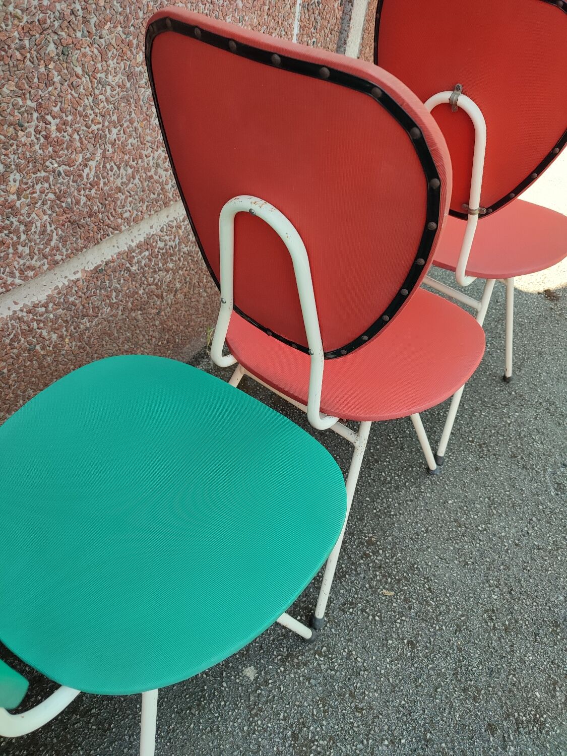 6 chaises vintage Henriette