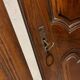 Set of 2 19th century walnut cabinet doors