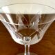 Crystal Art deco champagne cups