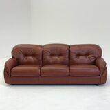 Vintage design sofa from Poltrona in imitation leather