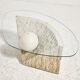 Table basse en fibre de verre