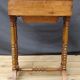 Walnut work table with two drawers, early nineteenth, 46 x 65 cm