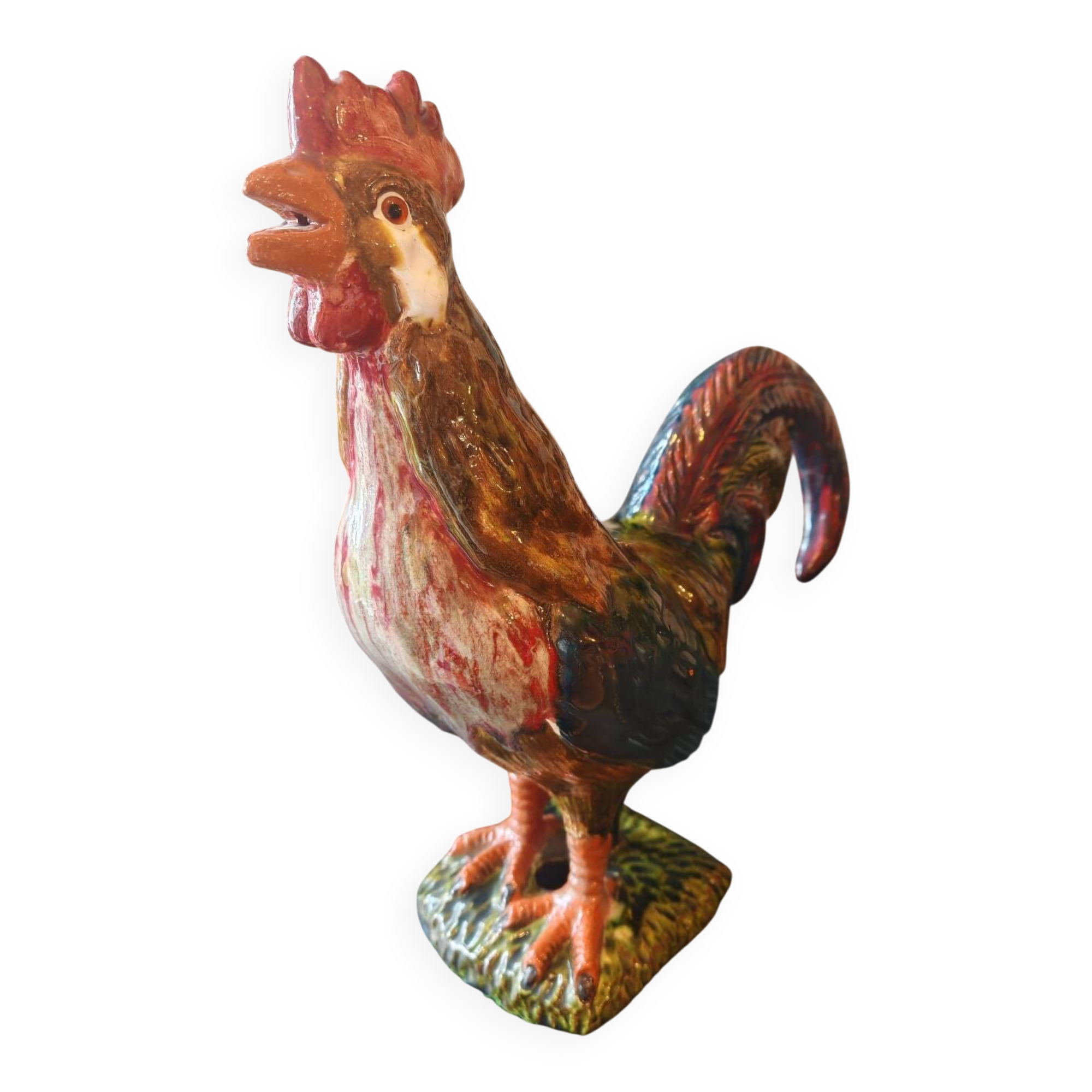 Ceramic rooster