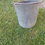 Zinc coal bucket