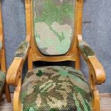 Pair of Art Nouveau armchairs