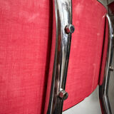 Vintage red Formica chair