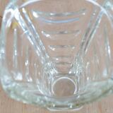 Vintage molded glass vase