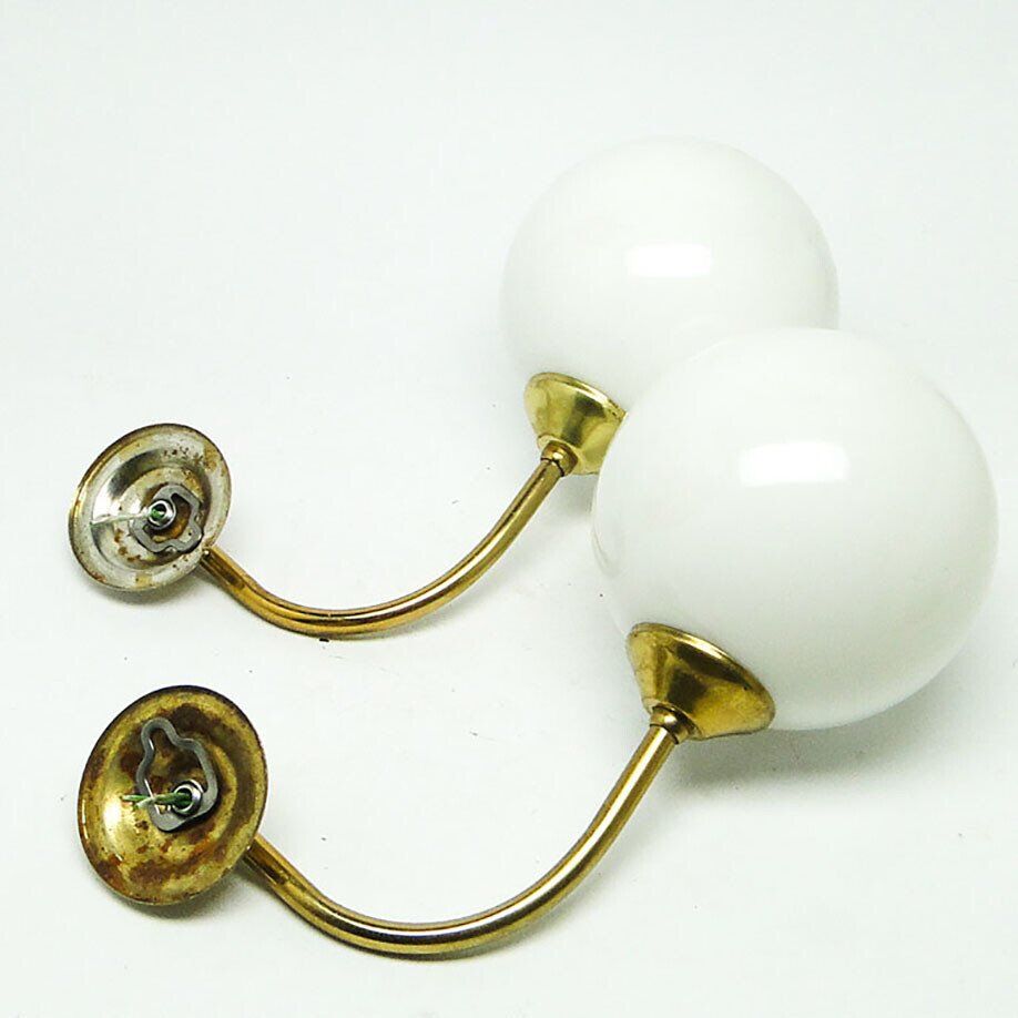 Sconces, Poland, 1950s, set of 2