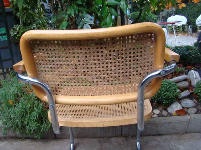 Fauteuil Cesca B64 par Marcel Breuer