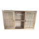 Rattan wall shelf