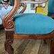 Consulate armchair in mahogany