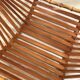 Basket fruit cut 1960 vintage bamboo rattan wicker